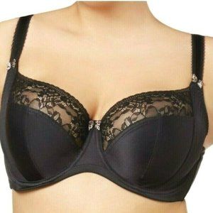 Sculptresse by Panache Floral Lace Bra 42F NEW